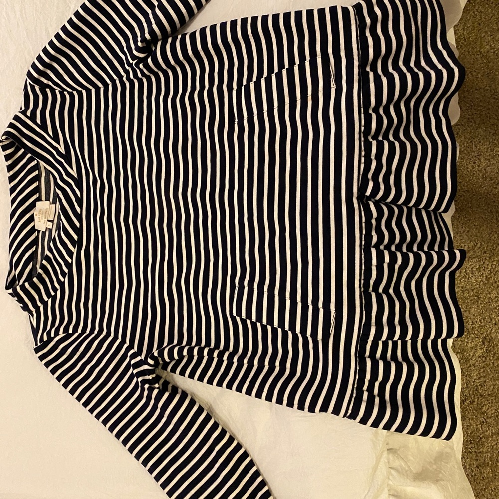 Kate Spade knit top with pockets.